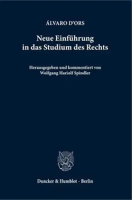 Produktbild von Neue Einführung in das Studium des Rechts