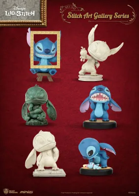 Produktbild von Lilo & Stitch Mini Egg Attack Figuren 8 cm Sortiment Stitch Art Gallery Series (6)
