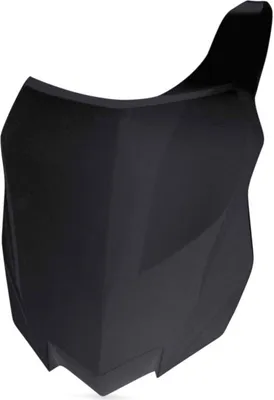 Image de ACERBIS plaque d'immatriculation avant noire pour KAWASAKI KX F