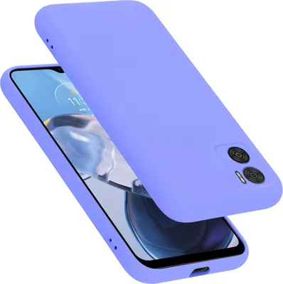 Obrázek produktu pro Cadorabo pouzdro pro Motorola MOTO E22 / E22i silikonové pouzdro na mobilní telefon, odolné proti poškrábání a nárazům ochranné pouzdro pro Motorola MOTO E22 / E22i