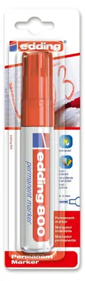 Immagine prodotto di Marcatore permanente edding 800 4-12mm blister rosso
