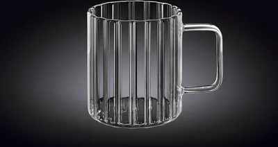 Produktbild von Wilmax Glasbecher 200 ml Borosilikatglas Transparent WL-888614/A