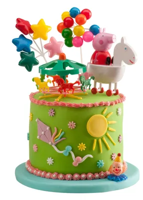 Produktbild von PEPPA PIG Tortendeko Geburtstag 6 Stk.