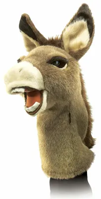 Produktbild von Folkmanis Donkey Stage Puppet, Handpuppe, Tier, 1 Stück(e)