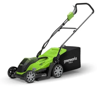 Produktbild von Greenworks G40LM3604 Akku-Rasenmäher 40V, 36 cm Schnittbreite, bürstenlos (ohne Akku)