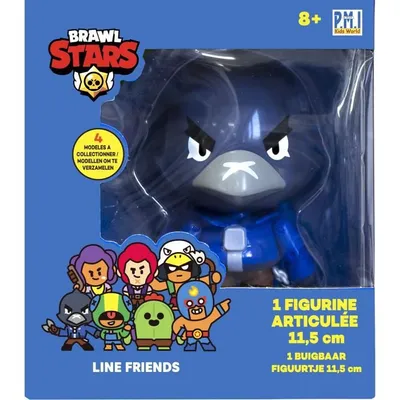Obrázok produktu pre Brawl Stars – 1 akčná figúrka 11,5 cm – č. 2 – Zberateľské figúrky – Videohry – Lansay