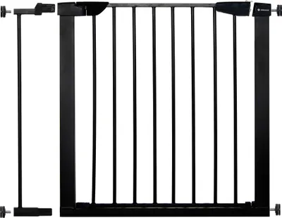Immagine prodotto di Cancelletto di sicurezza per porte e scale con prolunga Montaggio: 75-89 cm Cancelletto di sicurezza per bambini con sistema di tensionamento Cancelletto di sicurezza per bambini