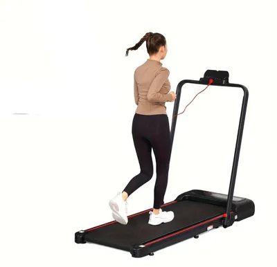 Produktbild von Elektrisches Laufband – Laufband – Robustes Laufband – Fitnessband – Gehband – 2-in-1 Trainingsmodi
