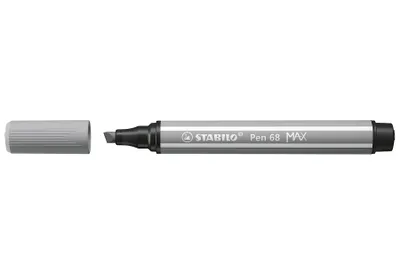 Obrázok produktu pre STABILO Pen 68 MAX, 1 farba/farieb, Šedá, 5 mm, 1 mm, Šedá, Kolo