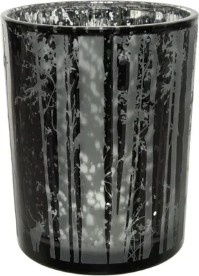 Produktbild von Kaemingk Glaswindlicht Ø 10 x 12,5 cm