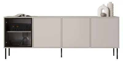 Produktbild von MIRJAN24 Kommode Domi 200 4D mit vier Drehtüren (Farbe: Cashmere)
