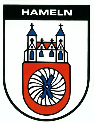 Produktbild von Aufkleber Wappen Hameln 115 x 90 mm
