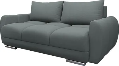Produktbild von MIRJAN24 Sofa Logo 2, Wohnzimmer Couch, 2-Sitzer, Wellenfeder, Polstersofa (Farbe: Velo 635)