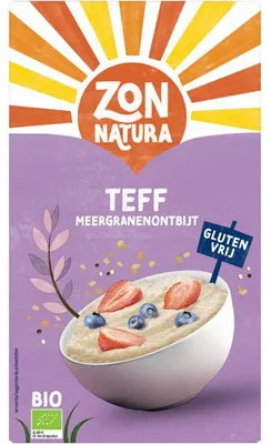 Obrázek produktu pro Zonnatura Teff 300g –celozrnné, bezlepkové, s vysokým obsahem vlákniny, všestranné
