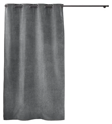 Obrázek produktu pro Zatemňovací závěs z veluru na průchodkách VELOURIS, 135 × 260 cm