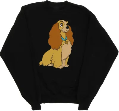 Produktbild von Disney - "Lady And The Tramp" Sweatshirt für Herren BI18254 (M) (Schwarz)