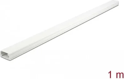 Imagen del producto de Delock 20721 DELOCK Kabelkanal mit Deckel selbstklebend 26x13mm L 1m weiß