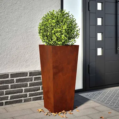 Obrázek produktu pro Květináč z odolné oceli s moderním designem
