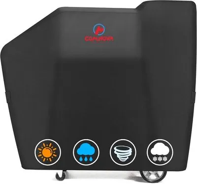 Produktbild von Famanu Grillabdeckung wasserdicht für 800 Serie Holzkohlegrill - 600D robuste Grillhülle