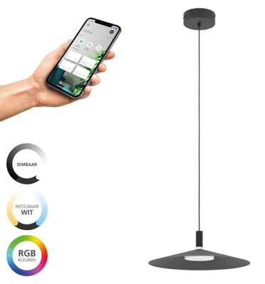 Productafbeelding van Design hanglamp Conomavilla-Z smart zwart