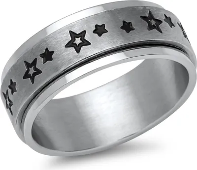 Produktbild von Anti Stress Ring mit Spinning Tool und Sternchenaufdruck R5067