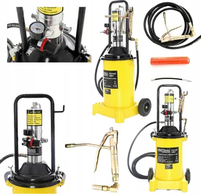 Zdjęcie produktu dla Smarownica pneumatyczna automatyczna Kraft&Dele KD1443 12L