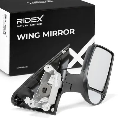 Produktbild von RIDEX 50O0219 Außenspiegel Seitenspiegel Rechts für FORD Transit Mk6 Kasten (V347, V348, FA) Konvex Beheizt