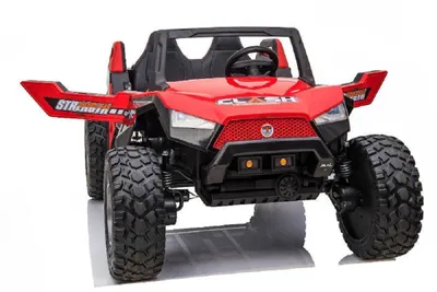 Produktbild von Kinderfahrzeug - Elektro Auto "Buggy 928" - 2x 12V7A Akku,4x75W Motoren- 2,4Ghz, Allrad+2 Sitzer+Ledersitz+EVA