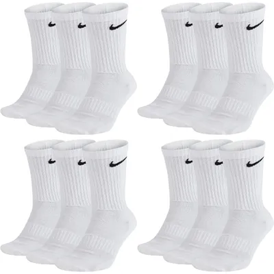 Produktbild von 12 Paar Nike Socken Herren Damen Lang - Farbe: 12 Paar weiss - Größe: 38-42