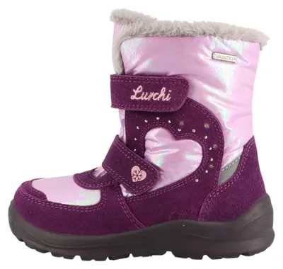Produktbild von Lurchi  Kinderschuhe Mädchen Winterstiefel Violett Freizeit