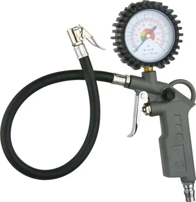Zdjęcie produktu dla Pistolet Airtool TG-11 z manometrem, pompka do opon do kompresora