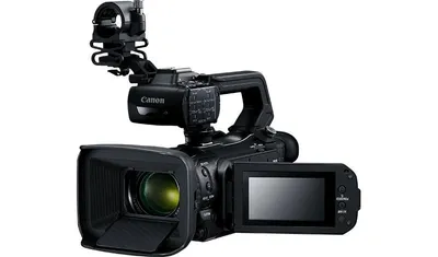 Produktbild von Canon XA50 4K-Camcorder, optischer/elektronischer Bildstabilisator, CMOS-Sensor, HDMI, Speicherkarte