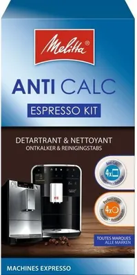 Produktbild von Reinigungsset – Melitta – Espressomaschinen – Anti-Kalk und Perfekte Reinigung – Schwarz – Kaffeebohnen