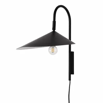 Obrázek produktu pro Minimalistické severské nástěnné svítidlo ve středověkém stylu Wabi-Sabi, do ložnice a obývacího pokoje E27 "LOTUS"