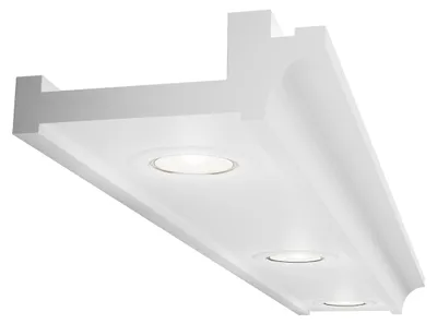 Immagine prodotto di ELHARE Modanature per stucchi Profilo LED Spot Striscia di illuminazione indiretta Luce XPS LH22A - 70x200mm, 2m