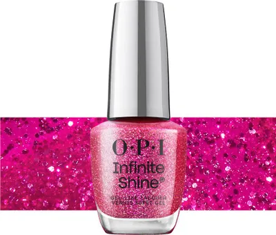 Image de OPI Infinite Shine Holiday 25 Good Enough To Treat Candy 4 My Sweet Tart 15ml