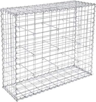 Produktbild von Gabione Steingabionen Steinkorb Gabionen Wand Drahtkorb Maue Gabionenkorb Steinkorb 100× 80×30 cm