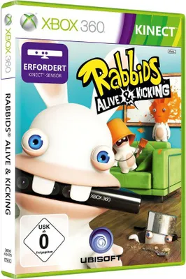 Produktbild von Rabbids - Alive & Kicking (Kinect)