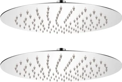 Zdjęcie produktu dla Deszczownice ze stali nierdzewnej, 2 szt., Ø 25 cm