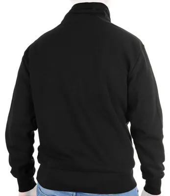 Produktbild von Fox Black / Camo Print High Neck Pullover - Angelpullover, Größe:M