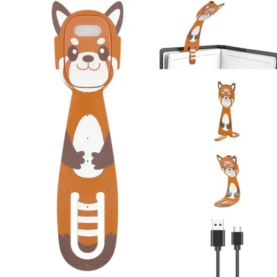 Produktbild von Diese 2-in-1-Leselampe ist zugleich Lesezeichen und Leselicht. Sie bietet 3 Farbtemperaturen und 5 Helligkeitsstufen, ideal zum Lesen und als Geschenk
