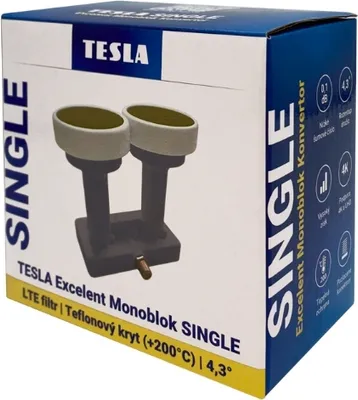 Immagine prodotto di LNB TESLA Excelent Monoblocco Singolo 4,3°
