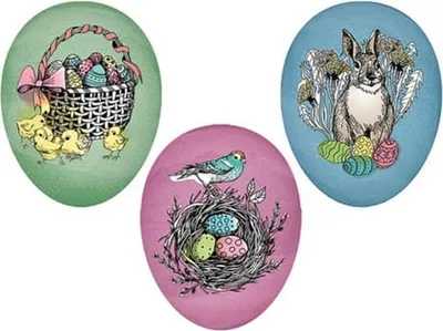 Produktbild von Nestler 19215.06 Füllei Ostern - Ø 15 cm, bunt sortiert matt