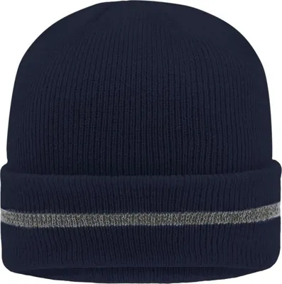 Produktbild von Reflective Beanie navy/silver, Gr. one size