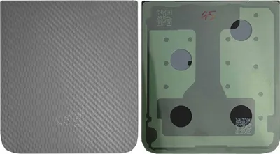 Produktbild von Samsung Akkudeckel für Galaxy Z Flip6 GH82-35182E Ersatzteil Crafted Black