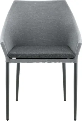 Image de Spoga Chaise de jardin, noir, gris foncé.
