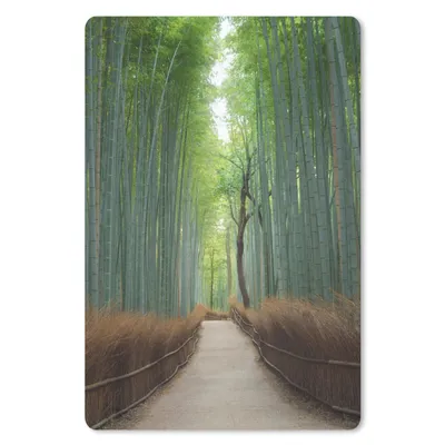 Produktbild von MuchoWow® Mauspad Mousepad Bambus - Weg - Wald 40x60 cm - Mousepads - Maus Mat - Pad - Mausunterlage - Schreibtisch Accesoire