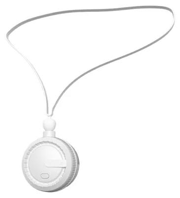 Produktbild von Zimilo Mini Ventilator 3 in 1, Tragbar Nackenventilator, Handventilator und Tischventilator, Akku, 3 Windstufen, 360° drehbar, Type C, Weiß