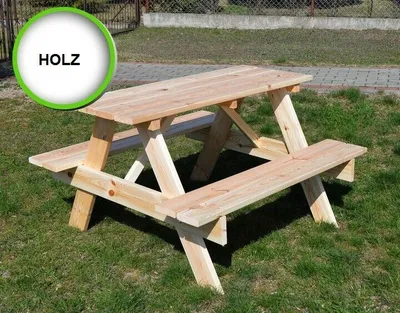 Immagine prodotto di Panca da giardino Tavolo da giardino Tavolo da picnic Mobili da giardino Gruppo di seduta in legno Tavolo e panca