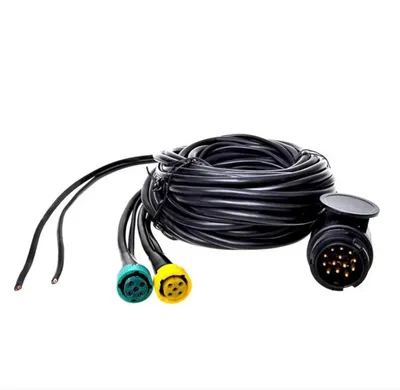 Immagine prodotto di Cablaggio 7M con spina a 13 pin e 2x connettori a 5 pin + 5M DC